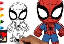 drawing:7barsug8u0w= spiderman