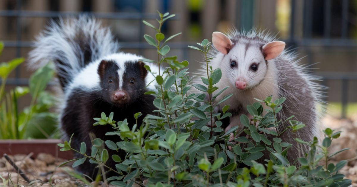 Skunks and Opossums